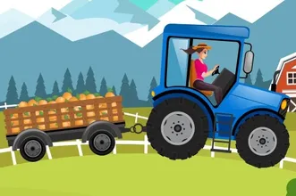 Delivery by tractor